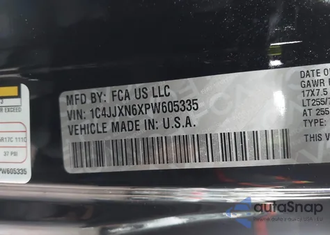 2023 Jeep Wrangler 4Xe 4X4 z USA, uszkodzony, nr VIN 1C4JJXN6XPW605335